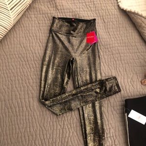 Size XS NWT velvet gold Spanx